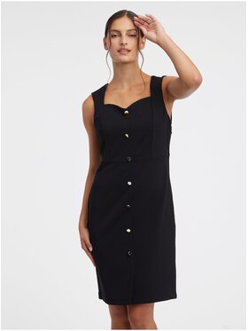 Orsay Orsay Sukienka 490470660000__42 Czarny Regular Fit