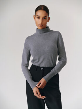 TATUUM TATUUM Sweter ANKIO Szary Classic Fit