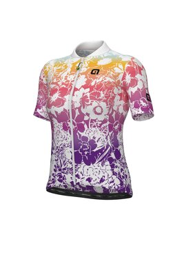 Alé Cycling Alé Cycling Koszulka rowerowa Solid Nadine Biały Fitted Fit