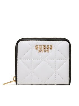 Guess Guess Kleine Damen Geldbörse Slg Recap SWQA89 62370 Weiß