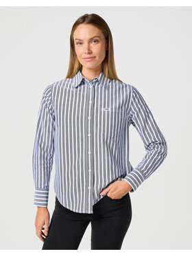 Wrangler Wrangler Koszula 112362597 1 PKT SHIRT Szary Regular Fit