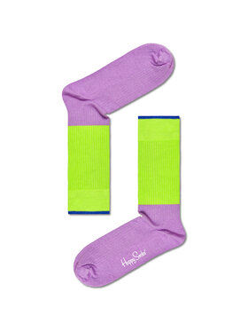 Happy Socks Happy Socks Set de 2 perechi de șosete lungi unisex XZIP02-0200 Colorat