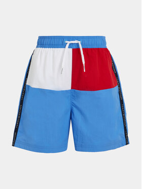 Tommy Hilfiger Tommy Hilfiger Шорти для плавання UB0UB00527 Голубий Regular Fit
