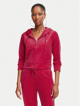 Juicy Couture Juicy Couture Majica dugih rukava Madison  JCWA122001 Crvena Slim Fit
