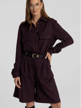 MANDRAGORA MANDRAGORA Camicia Omaro Viola Standard Fit