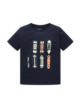 Tom Tailor Tom Tailor T-Shirt 1035081 Granatowy Regular Fit