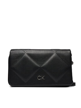 Calvin Klein Calvin Klein Soma Re-Lock Quilt Shoulder Bag K60K611021 Melns
