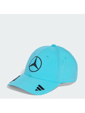 adidas adidas Czapka z daszkiem - AMG Petronas Formula One Team George Russell Niebieski jasny