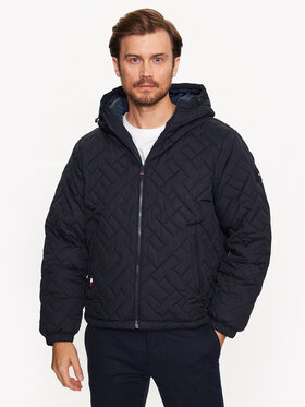 Tommy Hilfiger Tommy Hilfiger Kurtka puchowa MW0MW31636 Granatowy Regular Fit