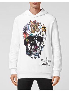 PHILIPP PLEIN PHILIPP PLEIN Felpa 663 Bianco Regular Fit