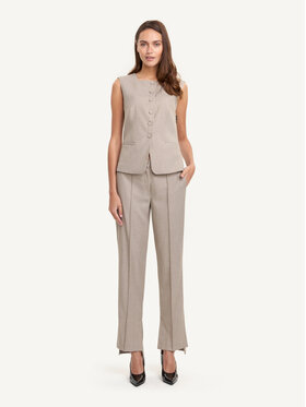 KMX KMX Kamizelka 192680001 Beżowy Fitted Fit