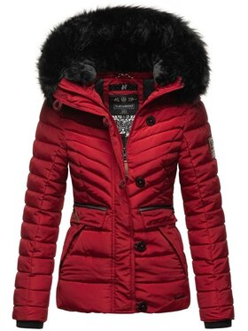 Navahoo Navahoo Kurtka zimowa Wisteriaa Czerwony Casual Fit