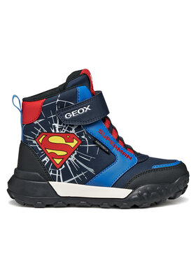 Geox Geox Snehule J Trekkyup B Abx J56MBC 054FU C0735 D Tmavomodrá