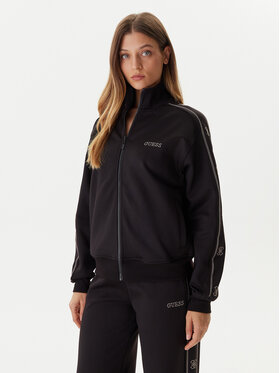 Guess Guess Mikina V5BQ15 KCX22 Čierna Regular Fit