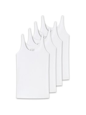 SCHIESSER SCHIESSER T-Shirt 28936 Biały Slim Fit