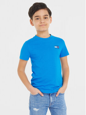Tommy Hilfiger Tommy Hilfiger Тишърт New York Flag KB0KB08626 S Син Regular Fit