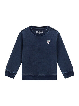 Guess Guess Pulóver N5YQ06 KCYC0 Sötétkék Regular Fit