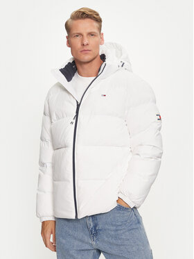 Tommy Jeans Tommy Jeans Daunenjacke Essential DM0DM19786 Weiß Regular Fit