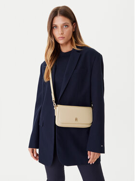 Tommy Hilfiger Tommy Hilfiger Handtasche Th Icon Conv AW0AW17677 Beige