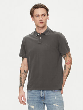 Pepe Jeans Pepe Jeans Polo New Oliver Gd PM542099 Szary Regular Fit