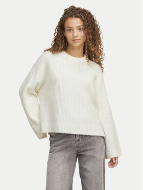 JJXX JJXX Sweter Sigga 12255358 Écru Relaxed Fit