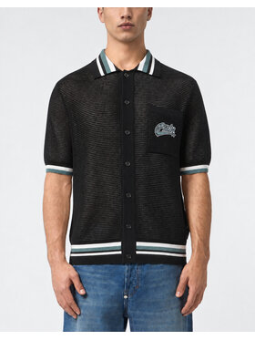 PHILIPP PLEIN PHILIPP PLEIN Polokošeľa 31399 Čierna Regular Fit