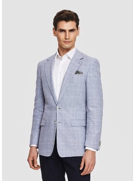 Pako Lorente Pako Lorente Marynarka P26SF-3X-023 Niebieski Slim Fit