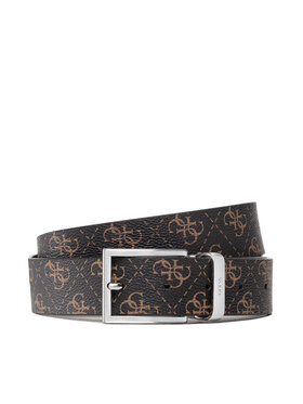 Guess Guess Ζώνη Ανδρική Vezzola Belt BM7541 LEA35 Καφέ