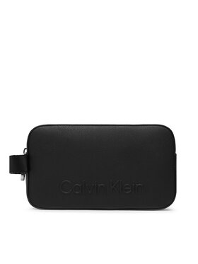 Calvin Klein Calvin Klein Kosmetyczka Ck Connect Pu Washbag K50K510292 Czarny