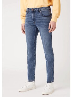 Wrangler Wrangler Jeansy LARSTON Niebieski Slim Fit