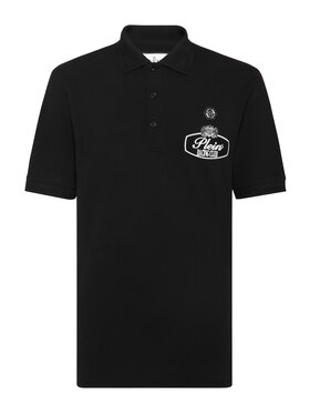 PHILIPP PLEIN PHILIPP PLEIN Polo 22263 Czarny Slim Fit