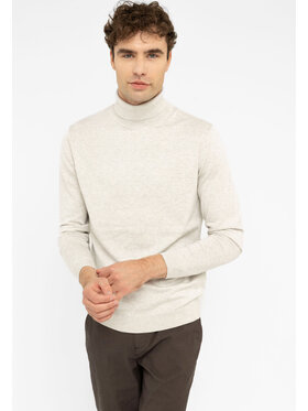 Volcano Volcano Sweter S-MAX Szary Regular Fit