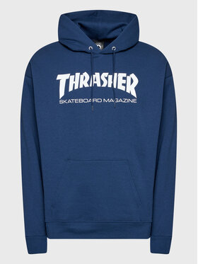 Thrasher Thrasher Džemperis ar kapuci Skate Mag Tumši zils Regular Fit