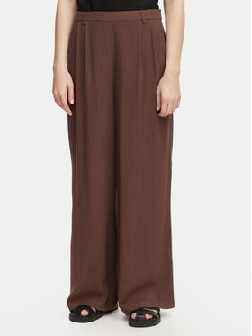 ONLY ONLY Pantaloni di tessuto Lemmia 15370398 Marrone Regular Fit