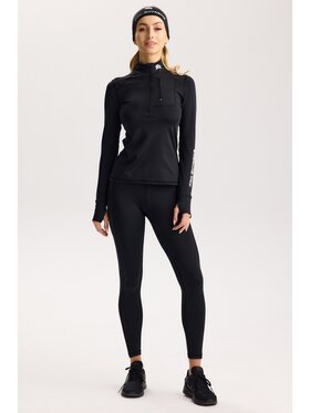 ROUGH RADICAL ROUGH RADICAL Komplet sportowy PRO EXTREME RUN WOMEN Czarny Slim Fit