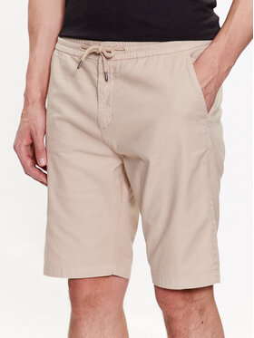 Guess Guess Short en tissu Mick M3GD02 WFBX3 Beige Loose Fit