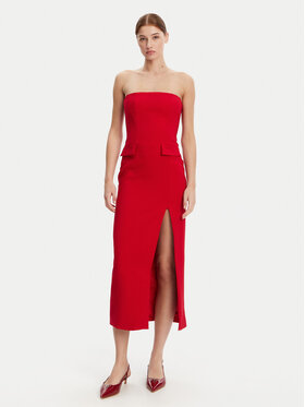 BARDOT BARDOT Koktélruha 59728DB Piros Slim Fit