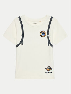 NAME IT NAME IT Marškinėliai 13232049 Écru Regular Fit