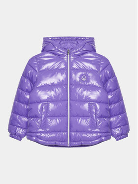United Colors Of Benetton United Colors Of Benetton Geacă din puf 2EO0CN012 Violet Regular Fit