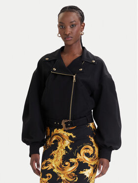 Versace Jeans Couture Versace Jeans Couture Prechodná bunda 80HAS410 N0432 Čierna Loose Fit