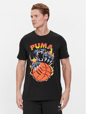 Puma Puma T-Shirt TSA 624825 Czarny Regular Fit