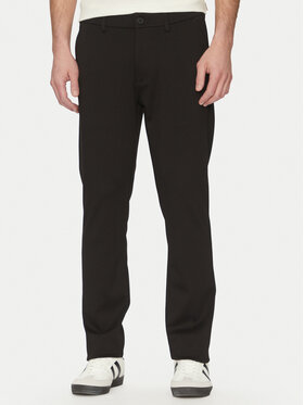 Blend Blend Bavlnené nohavice 20717828 Čierna Slim Fit