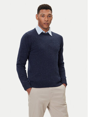 Barbour Barbour Svetr Essential Tisbury MKN0844GY12 Tmavomodrá Regular Fit