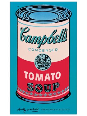 Artopweb Artopweb Dekoracja ścienna Campbell's Soup Can, 1965 Kolorowy