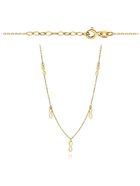 Fugart Fugart Naszyjnik Naszyjnik złoty infinity FUG3-25-CN00194-2 Złoty