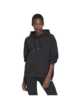 adidas Originals adidas Originals Bluza adidas Adicolor Oversize Hoodie Czarny Relaxed Fit