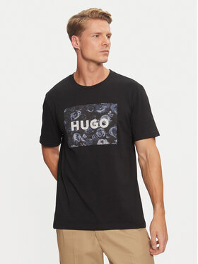 HUGO Hugo Póló 50523999 Fekete Regular Fit