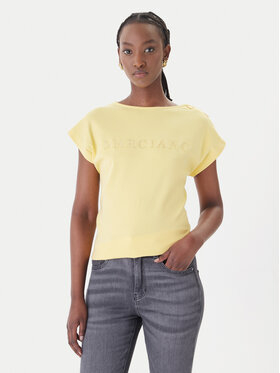 Marciano Guess Marciano Guess T-krekls G6GI04 K3505 Dzeltens Regular Fit