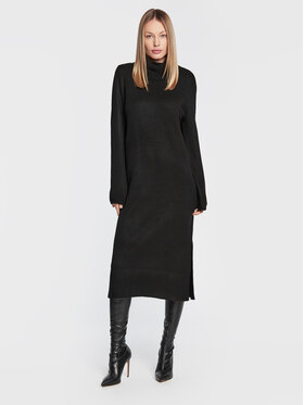 ONLY ONLY Džemper haljina Brandie 15214595 Crna Regular Fit