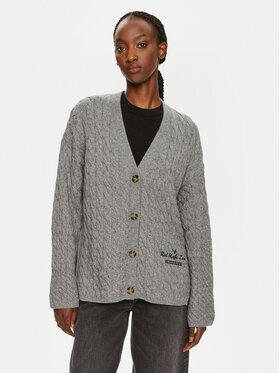 Tommy Hilfiger Tommy Hilfiger Cardigan WW0WW42143 Grigio Relaxed Fit